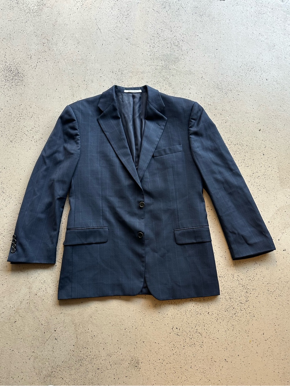 Hickey Freeman Navy Sport Coat
